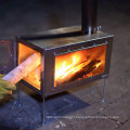 Titanium Folding Burning Stove With Chimney